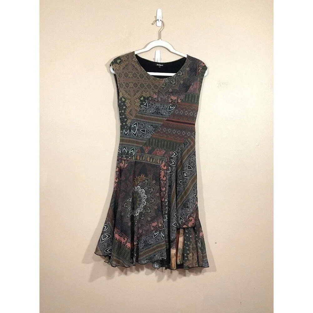 sachin and babi light blue dress Y2K Fairy Grunge Hippie Dress (Small) – Holy Thrift main image 1